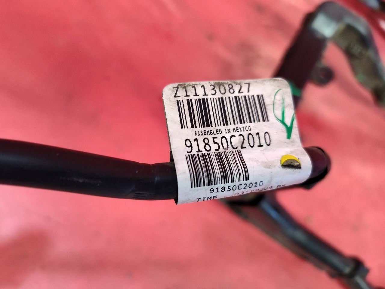 2015-2019 Hyundai Sonata 2.4L L4 Gas Engine Positive Battery Cable Wire Harness