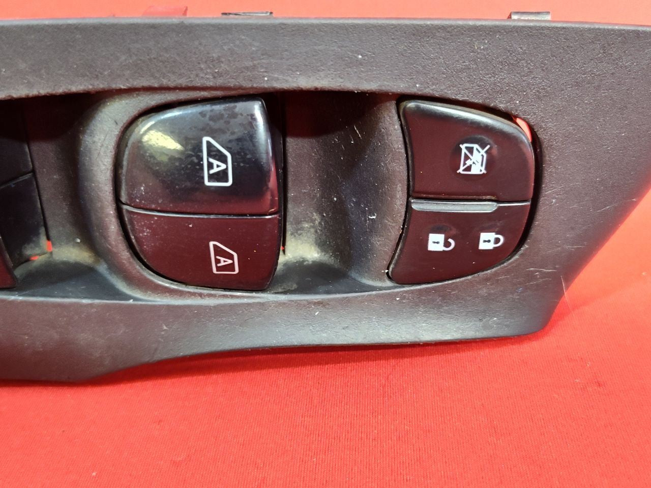 2013-2018 Nissan Altima Master Window Door Lock Switch + Bezel w/ Double Auto