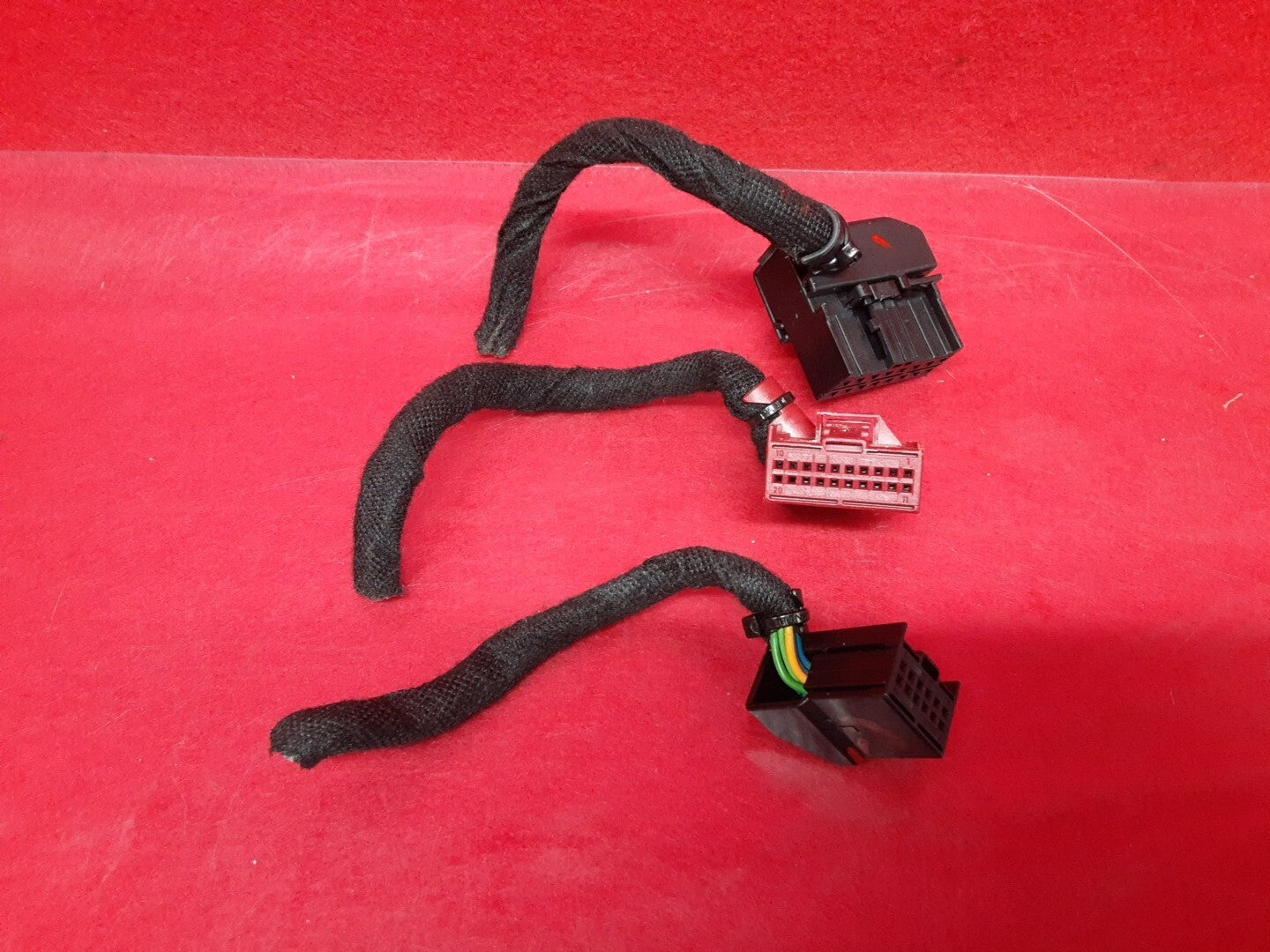 2007 - 2009 Audi Q7 REAR HVAC Climate Control Unit w/ HEATED Seats - PIGTAILS