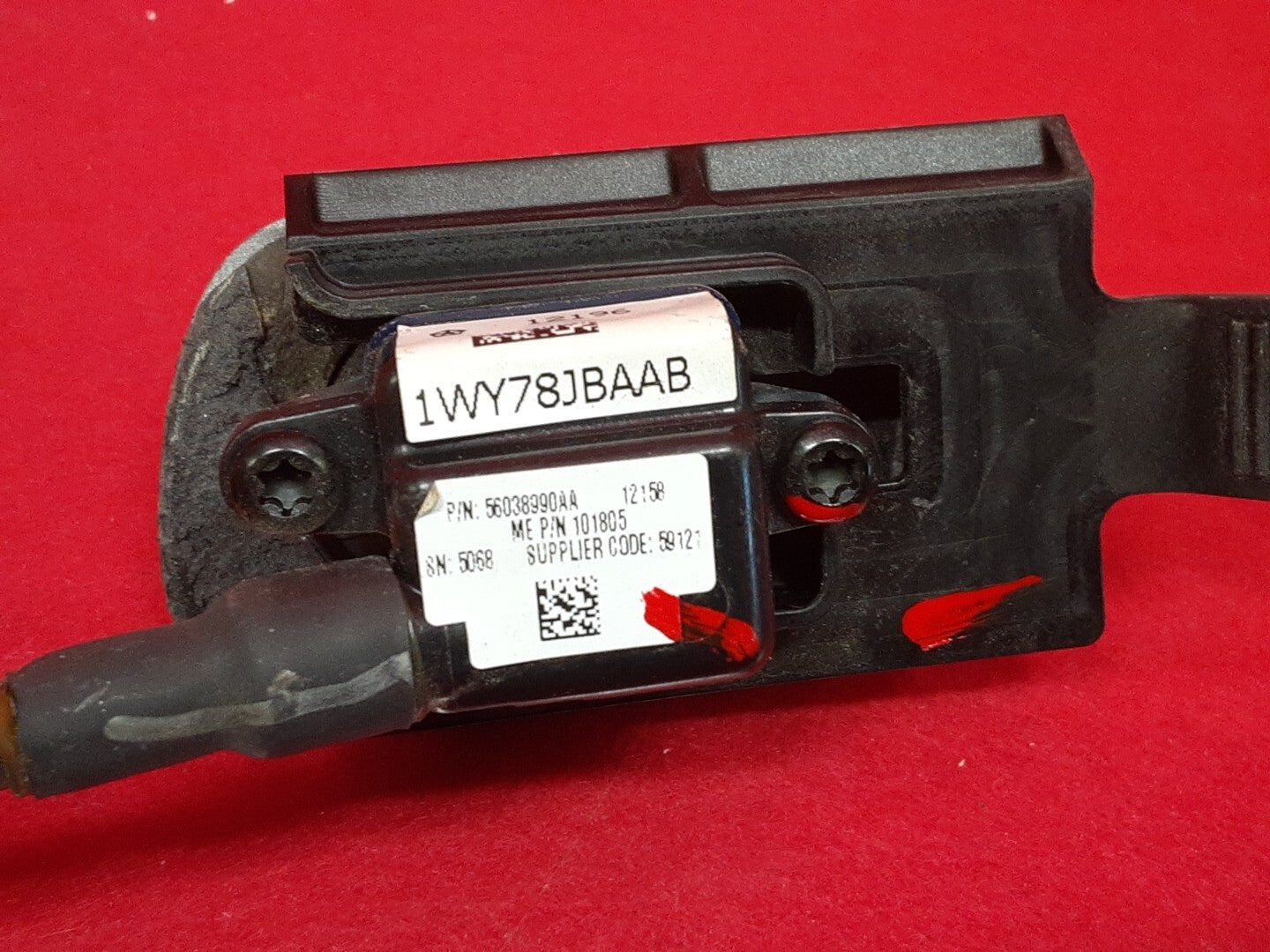 2013 2014 2015 2016 Dodge Dart Rear View Camera Park Assist W/ Cover