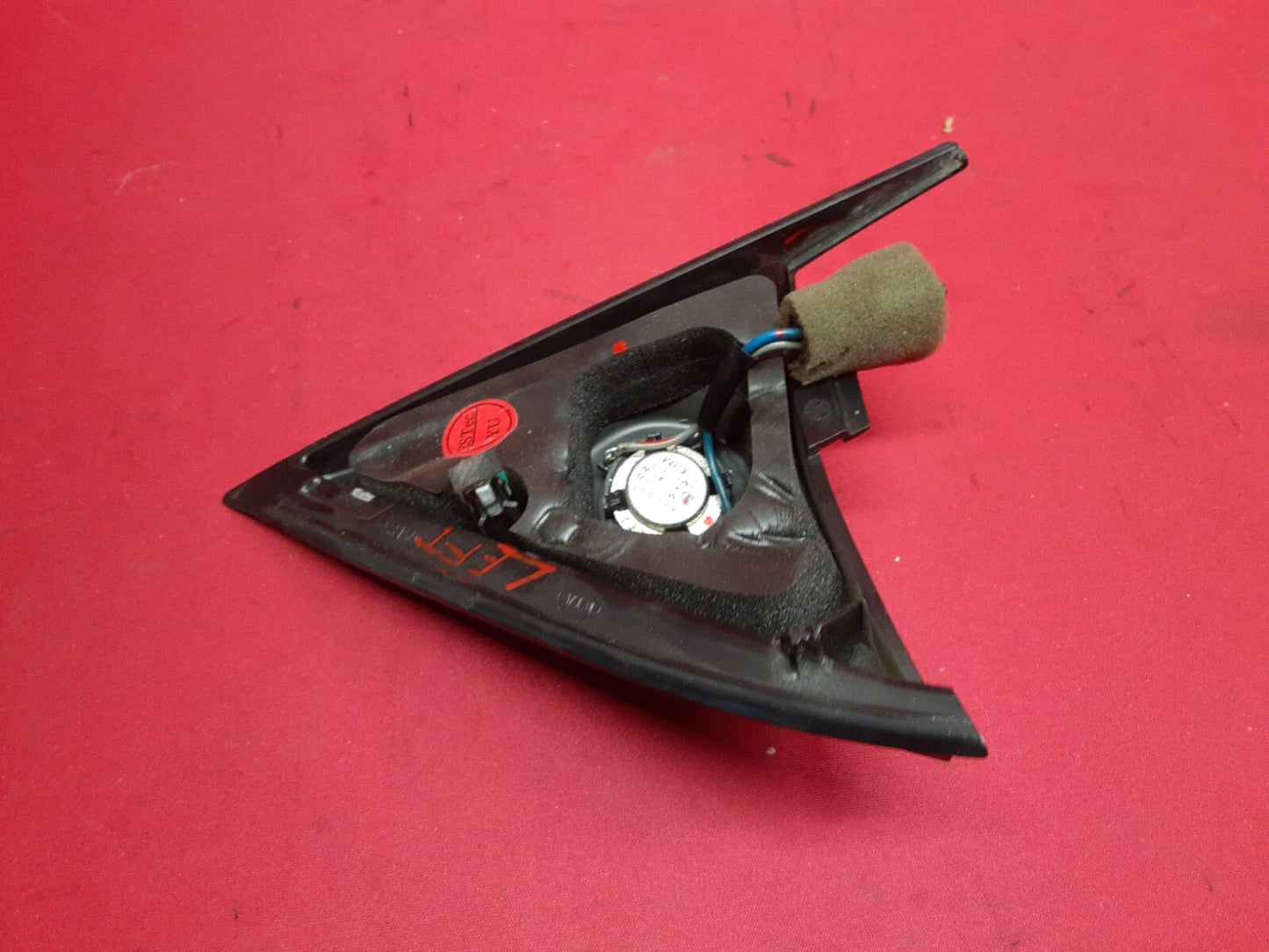 2003 - 2009 Kia Sorento LEFT Door Pillar Tweeter Speaker & Cover 96380-3E000
