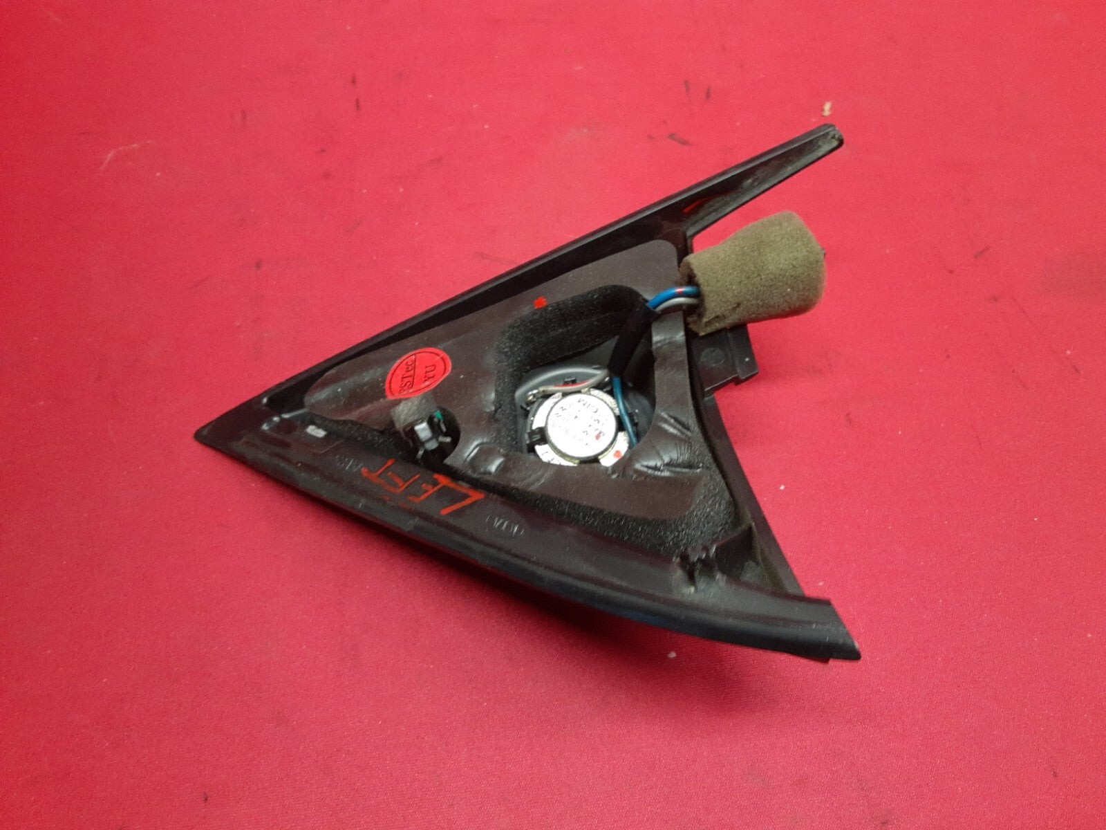 2003 - 2009 Kia Sorento LEFT Door Pillar Tweeter Speaker & Cover 96380-3E000