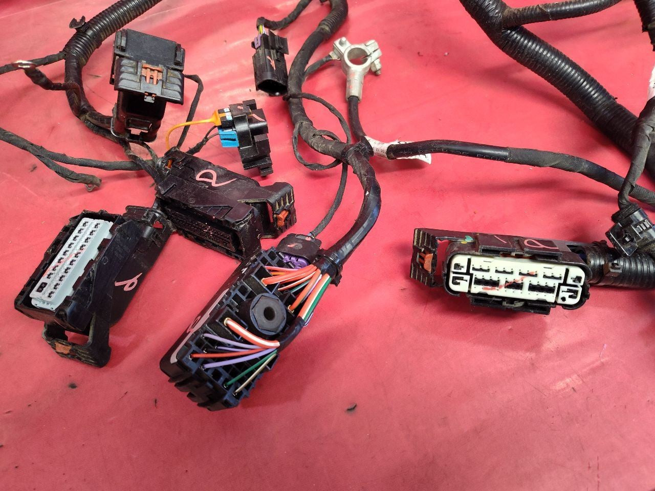 2015 Chevrolet Chevy Spark EV Electric CBT Fast Charge Engine Wiring Harness 69k