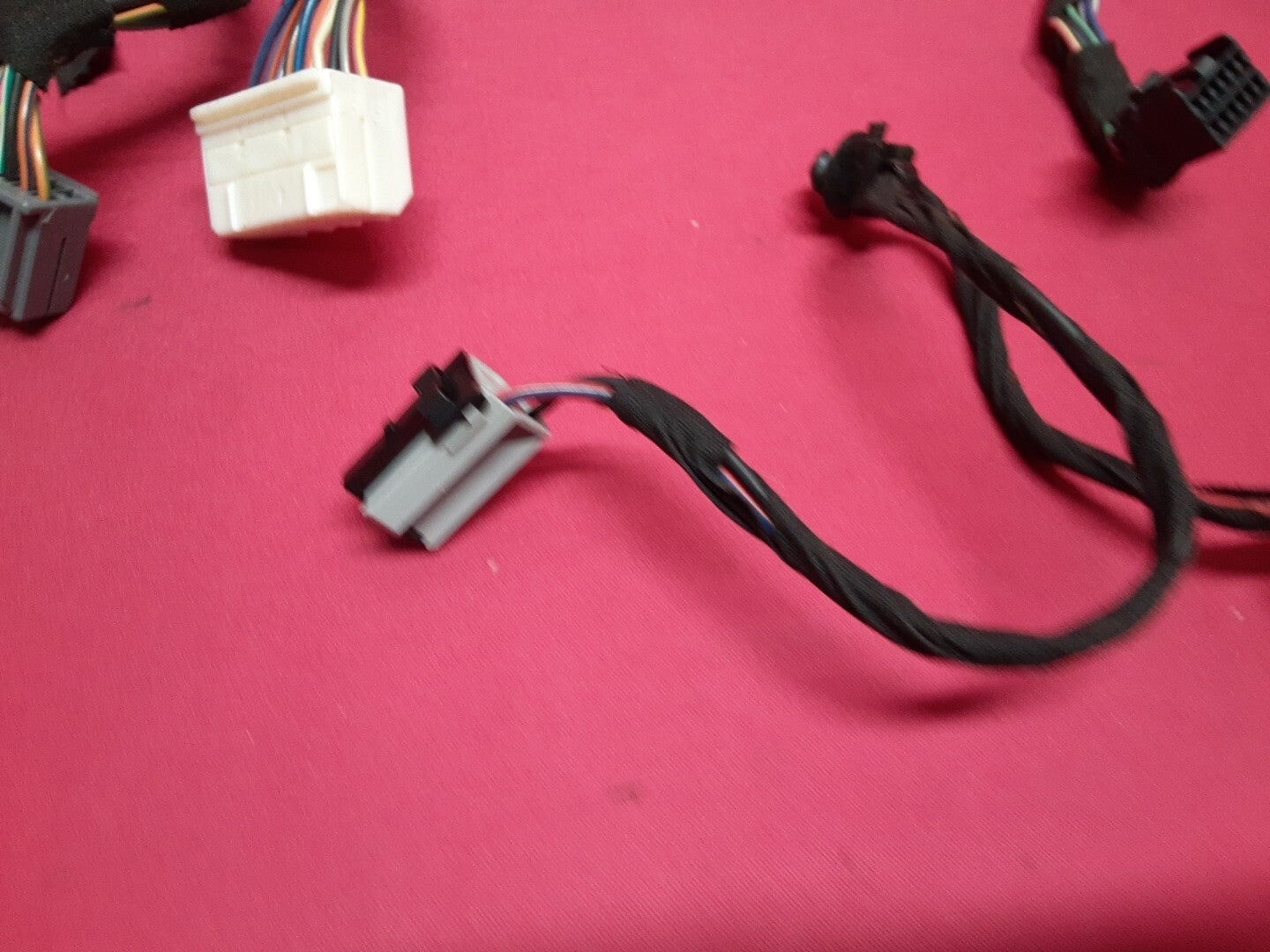 2005 2006 Jeep Grand Cherokee HVAC Climate Information 12V Cubby PIGTAIL WIRES