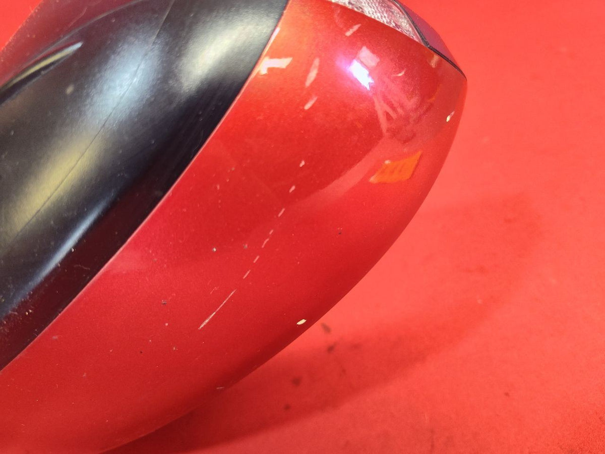 2014-2016 Mazda3 RIGHT PASSENGER Door Mirror Heat Blind Turn JAPAN 41V Soul Red