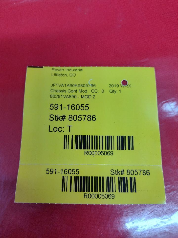 2019-2021 Subaru WRX / STI Dash Integrated Body Control Module BCM 88281VA850