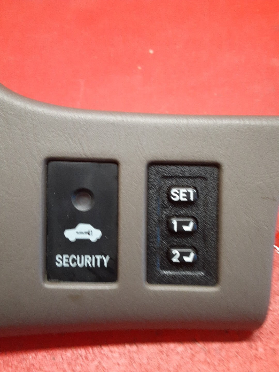 1999 2000 Lexus RX300 Dash Mirror Switch Seat Memory Bezel Gray 55422-48020-B0