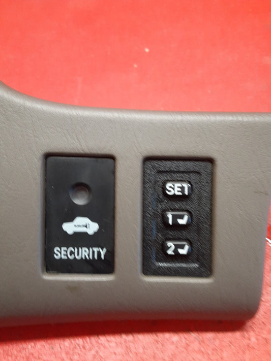 1999 2000 Lexus RX300 Dash Mirror Switch Seat Memory Bezel Gray 55422-48020-B0