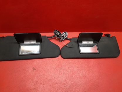 2012 Chrysler 200 Left Right Sun Visor Shade Set Black 55361230AB