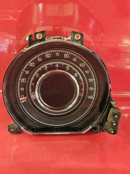 12-17 Fiat 500 6-Spd Aisin AUTO Trans Speedometer Instrument Cluster 1YC34JXWAB