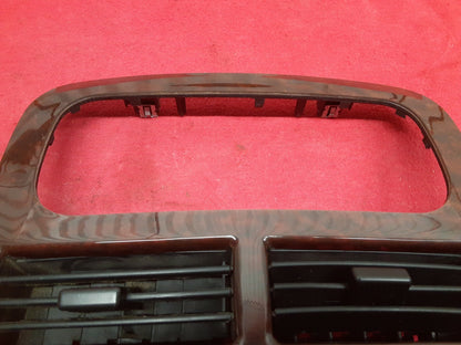 2002 2003 2004 Jeep Grand Cherokee OVERLAND Redwood Wood Burl Radio Vent Bezel