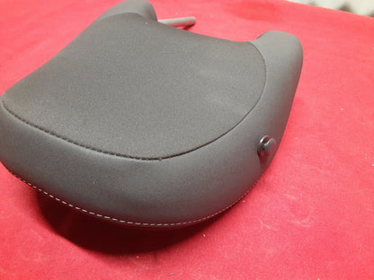 2006 2007 2008 Volvo S40 FRONT RIGHT PASSENGER Headrest Cloth Black Gray Stitch
