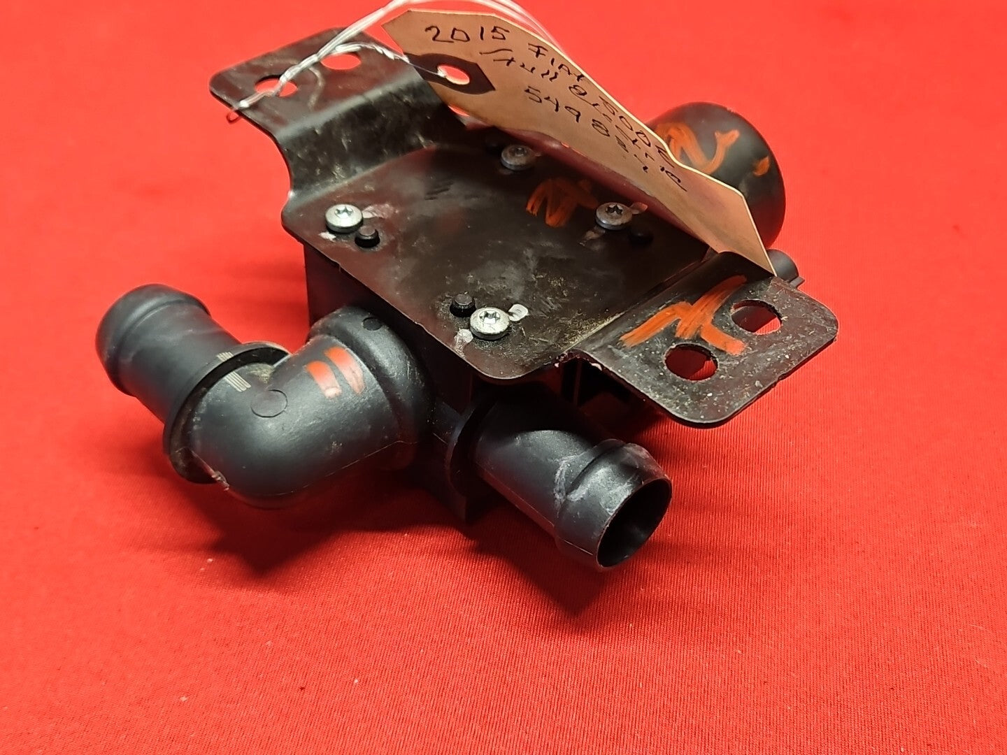 2015 Fiat 500e EV Electric 3-Way Coolant Water Pump Valve 52014553AC - 52k MILES