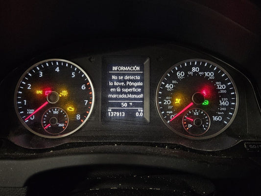 2017 2018 VW Tiguan Speedometer Instrument Cluster Vin W 1st Digit GERMAN Built