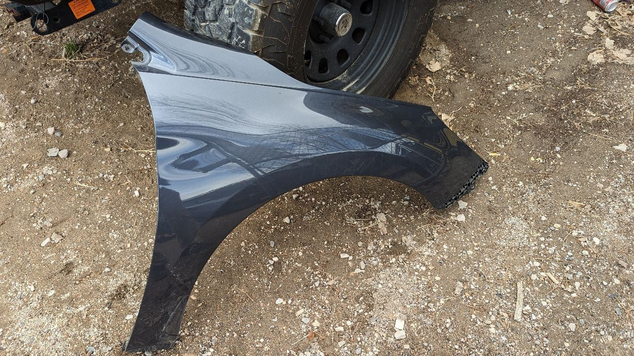 15-19 Subaru Legacy Sedan RIGHT PASSENGER Fender Grade A - GG3 Carbide Gray