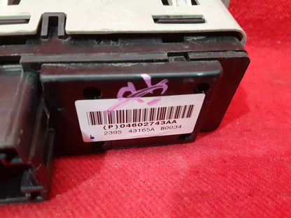 2006 Dodge Charger - Rear Power Window Switch - Lite Graystone - 04602743AA
