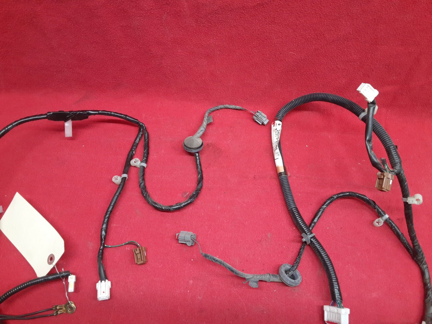 2002 2003 2004 Infiniti I35 REAR Trunk Latch Tail Light Bumper Wiring Harness 