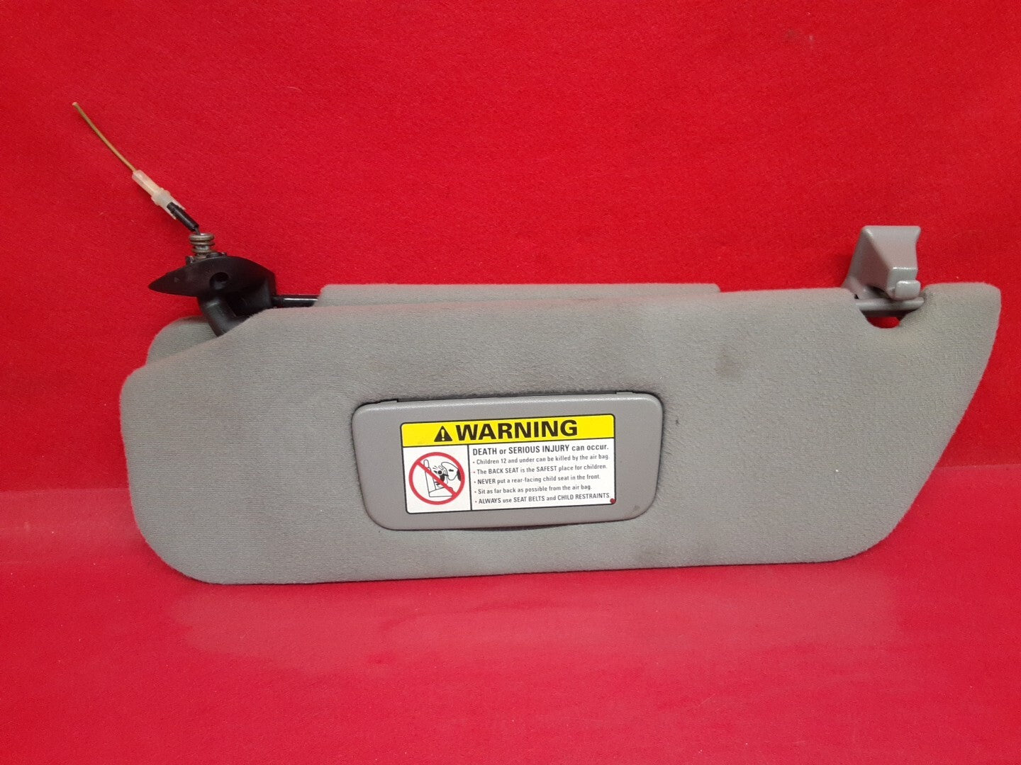 1995-2001 Ford Explorer LH / RH  /Driver / Passenger Sun Visor Set Gray