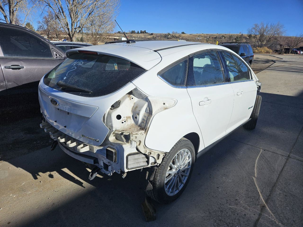 2012-2014 Ford Focus Hatch Tailgate Liftgate Deck Lid YZ / PNYW30 Oxford White