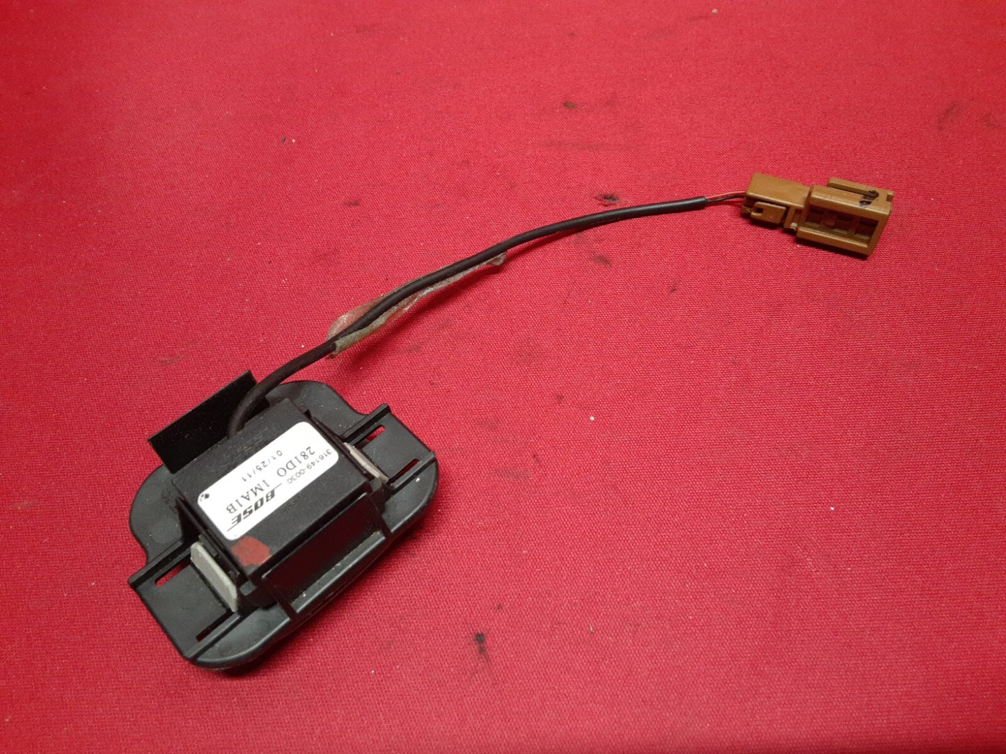 2011 - 2017 Infiniti Map Roof Console Microphone Active Noise Unit 	281D0-1MA1B