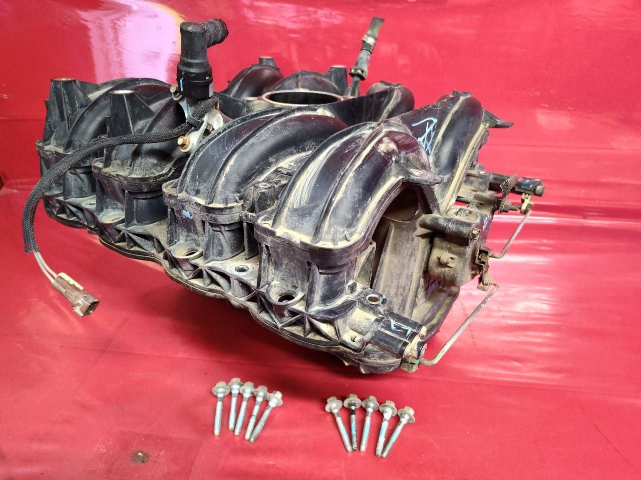 2005-2008 Ford / Lincoln 5.4L V8 Upper Engine Intake Manifold Plenum w/ Bolts