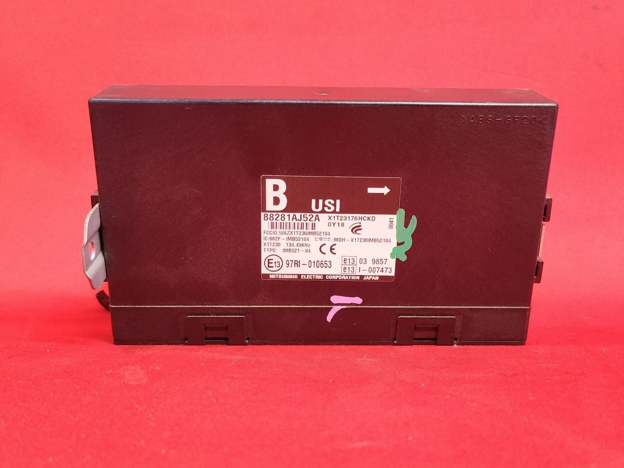 2011 Subaru Legacy Integrated Dash Anti-Theft Body Control Module BCM BCU
