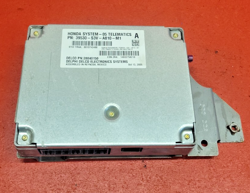 2005 2006 Acura MDX Telematics Communiation Control Module 39530-S3V-A81