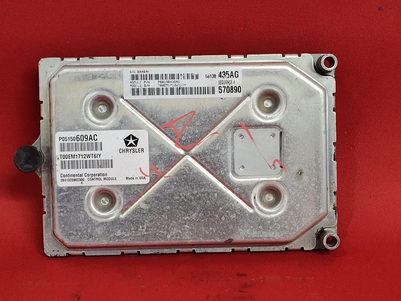 2012 Chrysler 300 Dodge Charger 3.6L V6 + Flex Engine Control Module ECM ECU