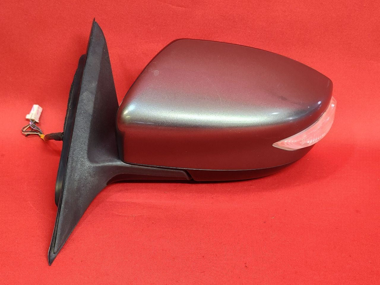 2013-2018 Nissan Altima LEFT DRIVER Wing Door Mirror HEATED - KAD Gun Metallic