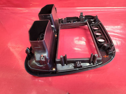 2001 2002 Honda Civic Coupe Radio Climate w/ A/C Air Vent Faceplate Bezel