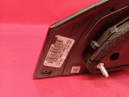 2018 - 2019 Hyundai Front Right Passenger Door Mirror Heated / Flat Black
