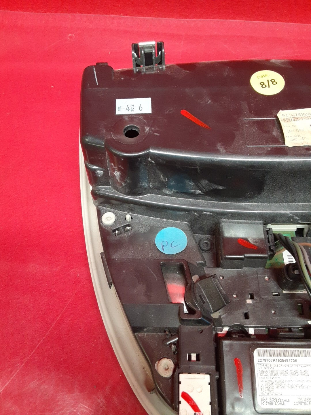 2013 2014 2015 2016 Dodge Dart Center Overhead MAP Console W / Sunroof Controls