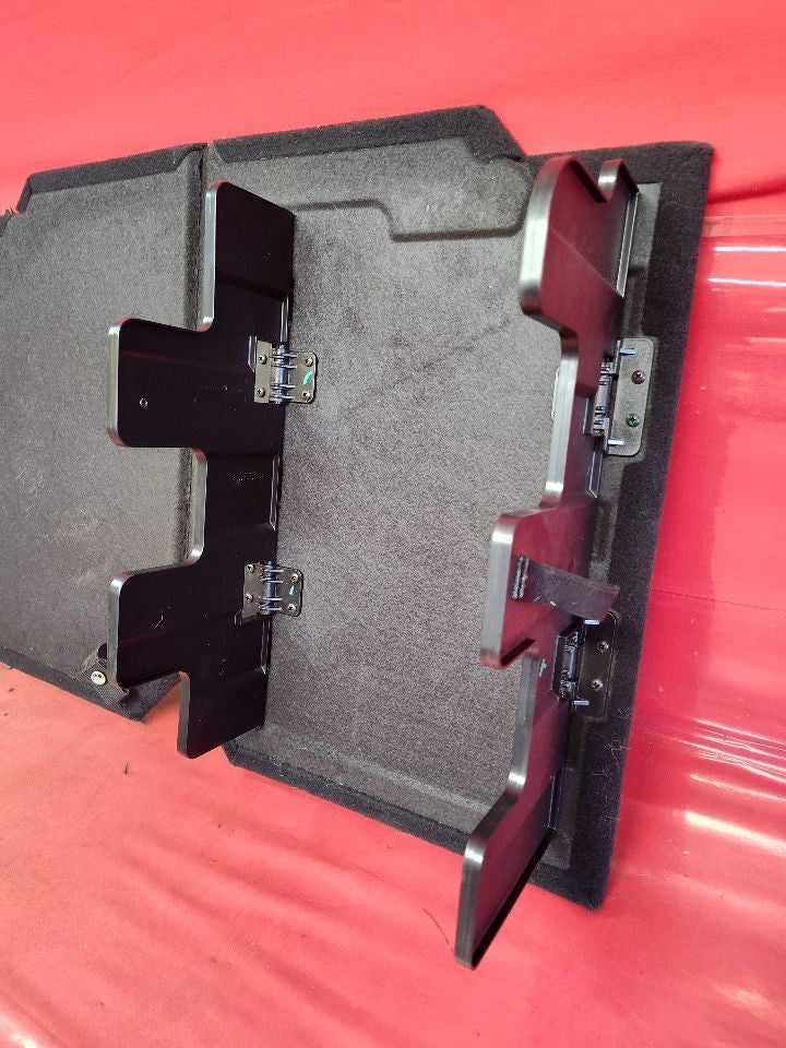 2013-2019 Dodge Ram Rear Load Floor Folding Cargo Storage Tray Covers 60/40 SET