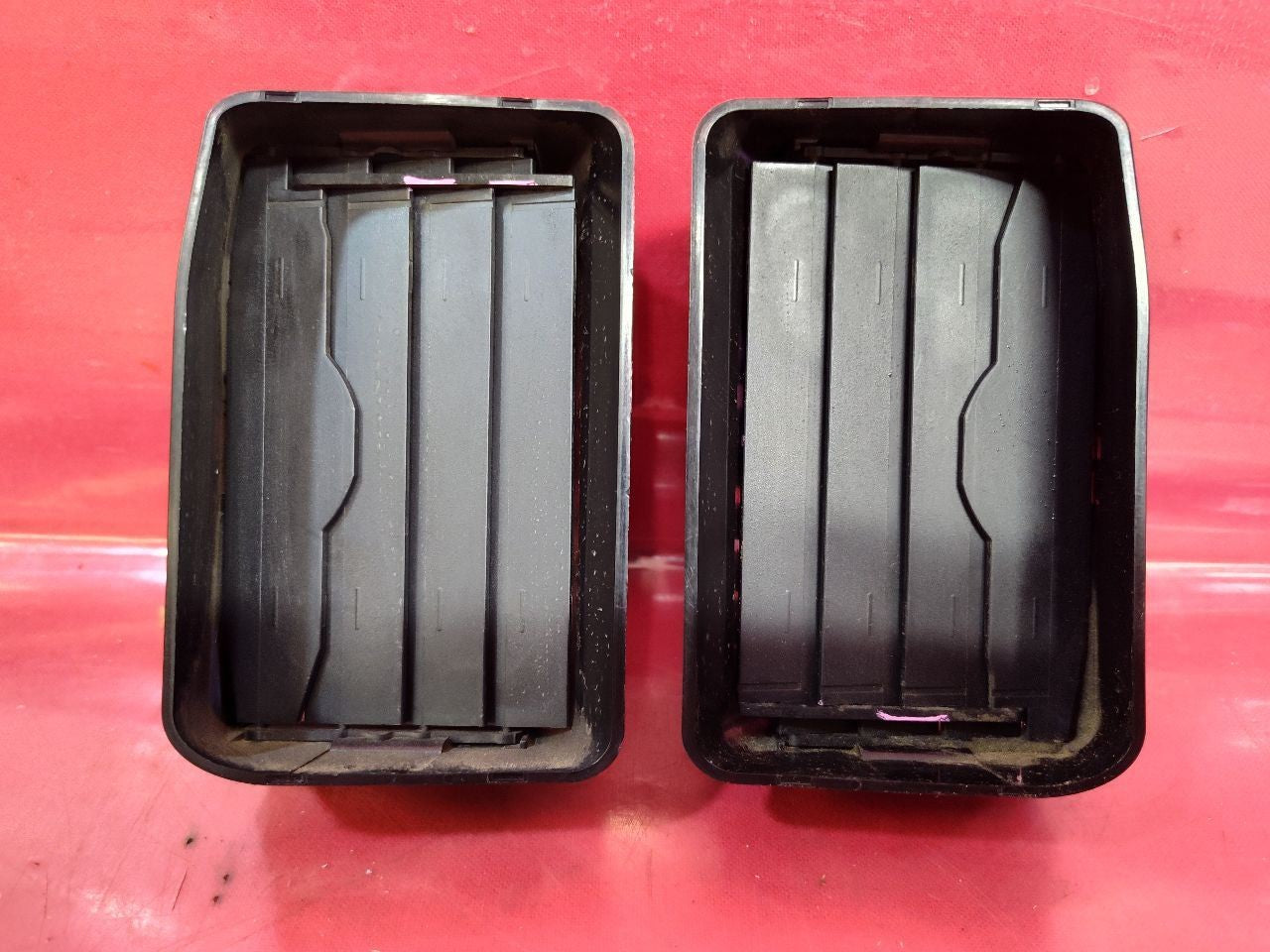 2008-2010 Jeep Grand Cherokee Left Right Outer Dash Air Vent Register SET Black
