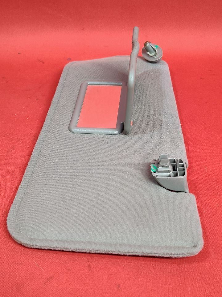 2001-2004 Mazda Tribute FRONT LEFT DRIVER Sun Visor Shade Graphite Grey Cloth