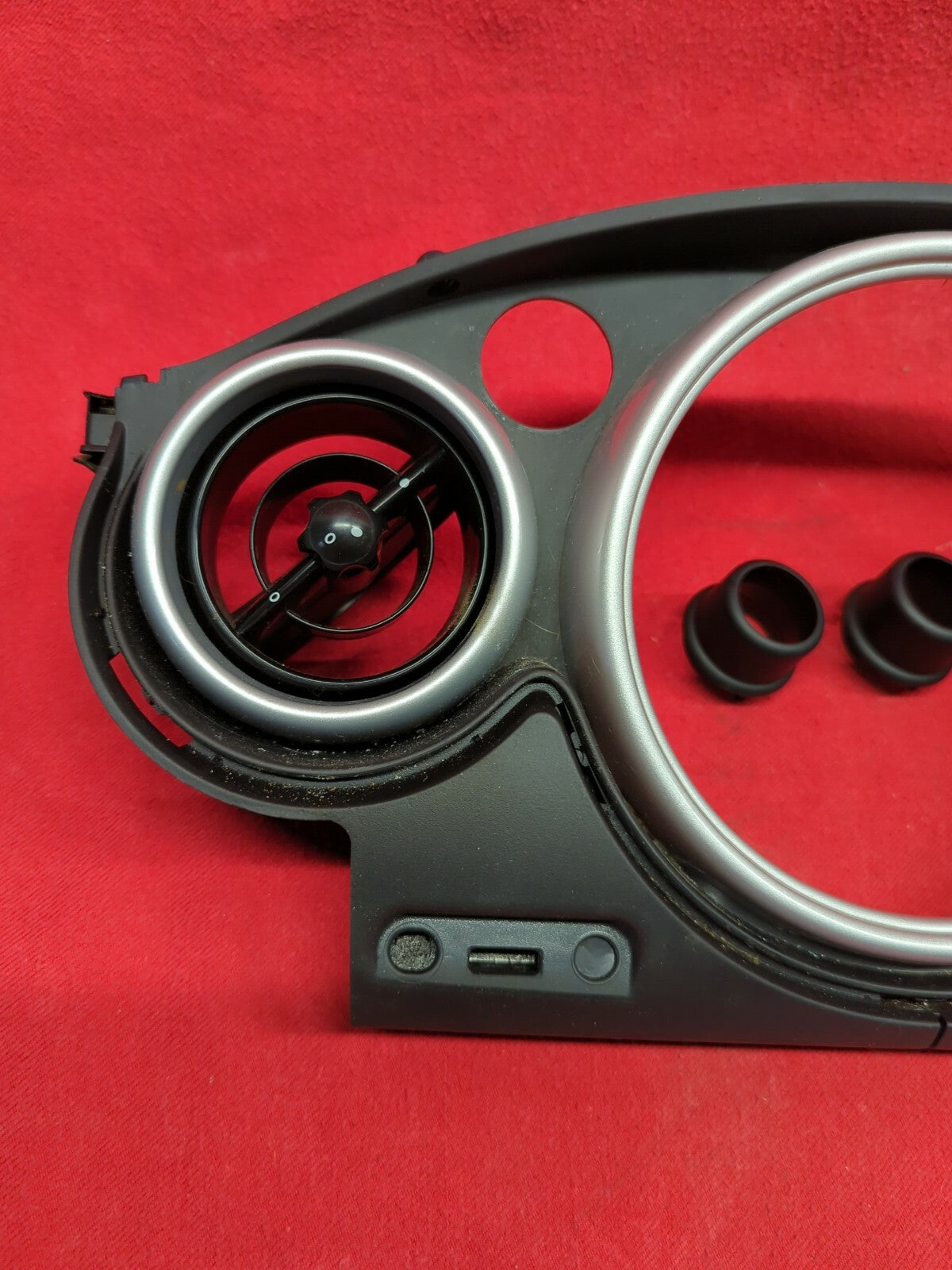2002 - 2006 Mini Cooper Dash / Speedometer / Cluster Bezel WITH Air Vents