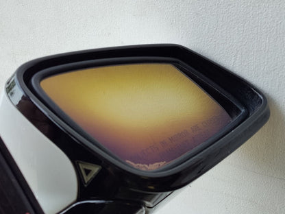 2011-2013 BMW 528i 535i 550i Right Passenger Door Mirror Alpine White BAD GLASS