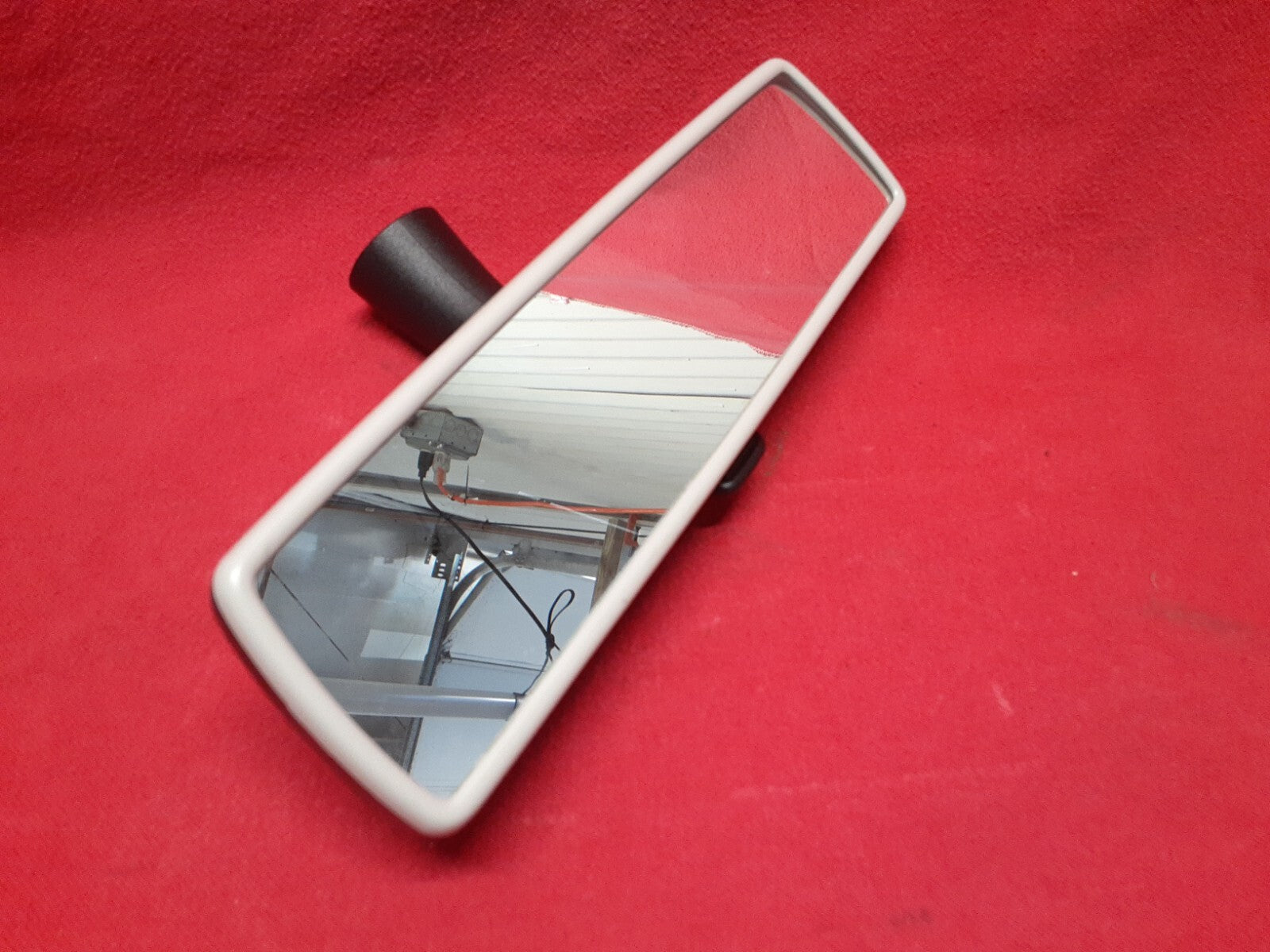2006 2007 2008 Volkswagen VW Passat Grey Trim Rear View Mirror Basic MANUAL DIM
