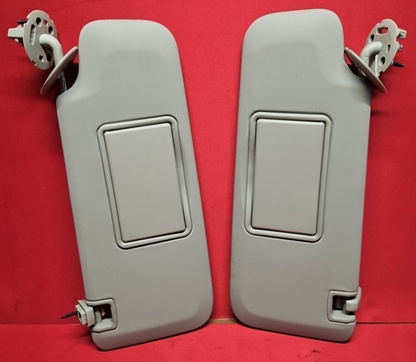 2011 - 2016 Chevy Chevrolet Cruze Light Titanium Sun Visor Shade Left Right SET