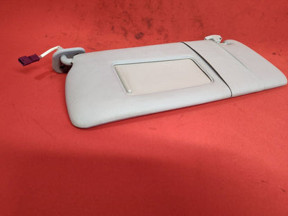 1999-2006 BMW 3-Series Sun Visor Shade Set Illuminated w/ Lights HELLGRAU Grey