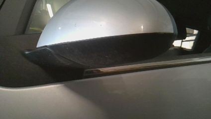 2014-2016 Chevy Spark LEFT DRIVER Door Mirror 636R Switchblade / GAN Silver Ice