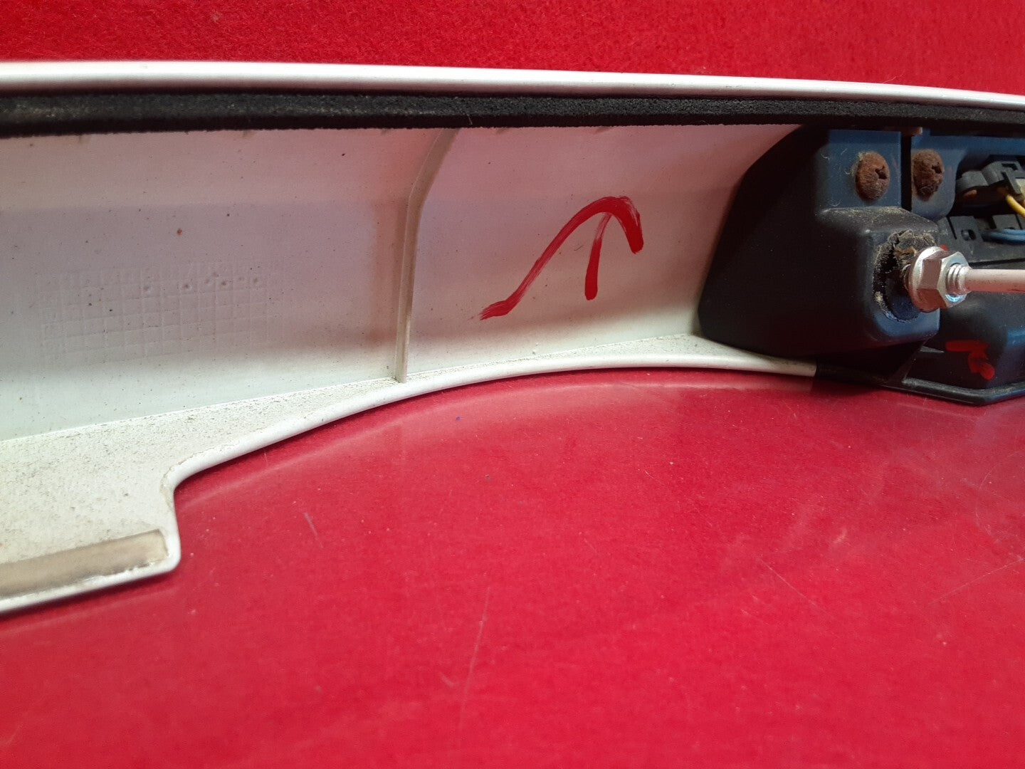 2007 2008 2009 Suzuki Sx4 Exterior Trim Panel Lift Gate Handle 83941-80J10