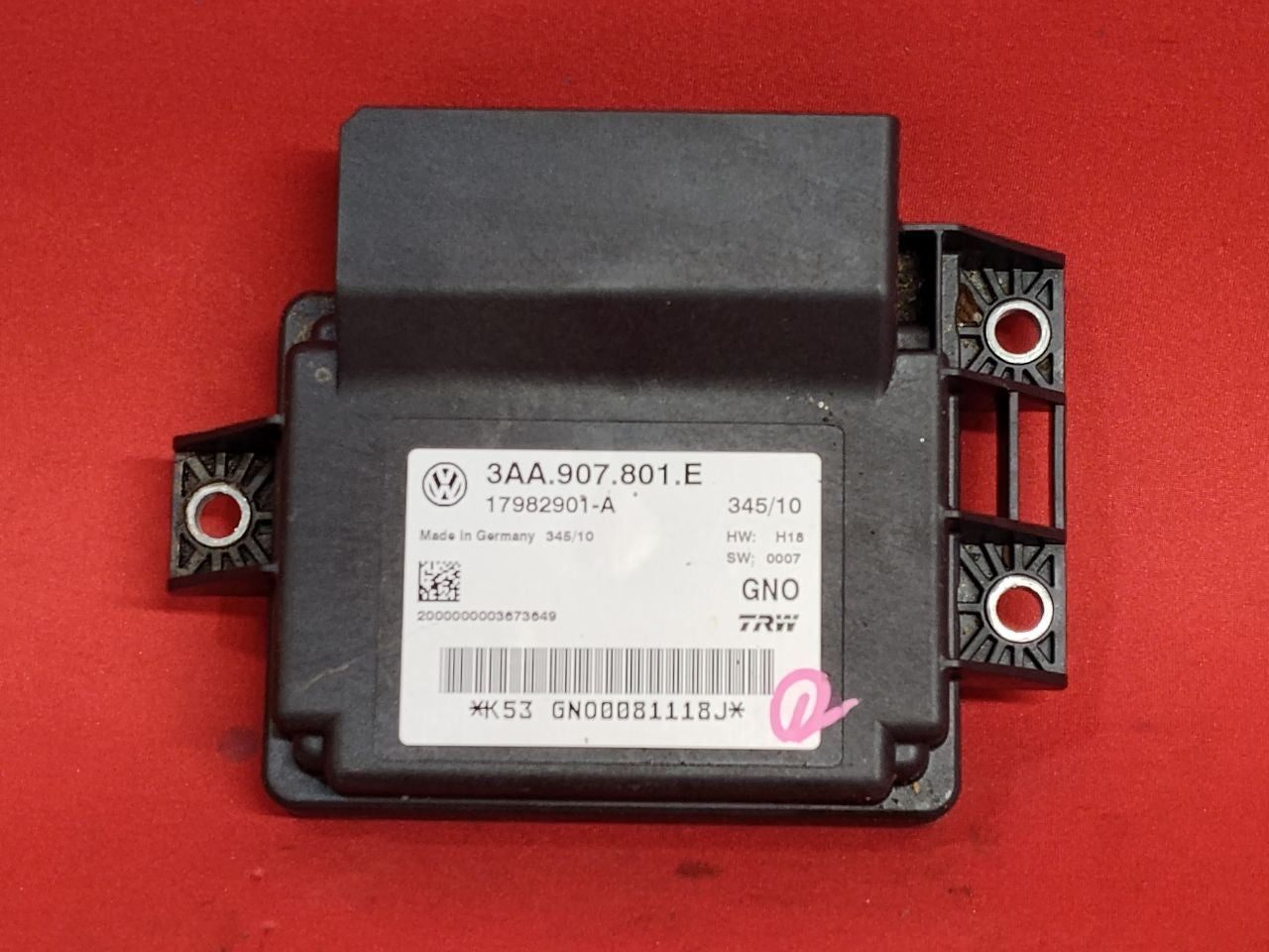 2009-2014 VW Tiguan 09-15 CC Parking Brake E-Brake Control Module 3AA.907.801.E
