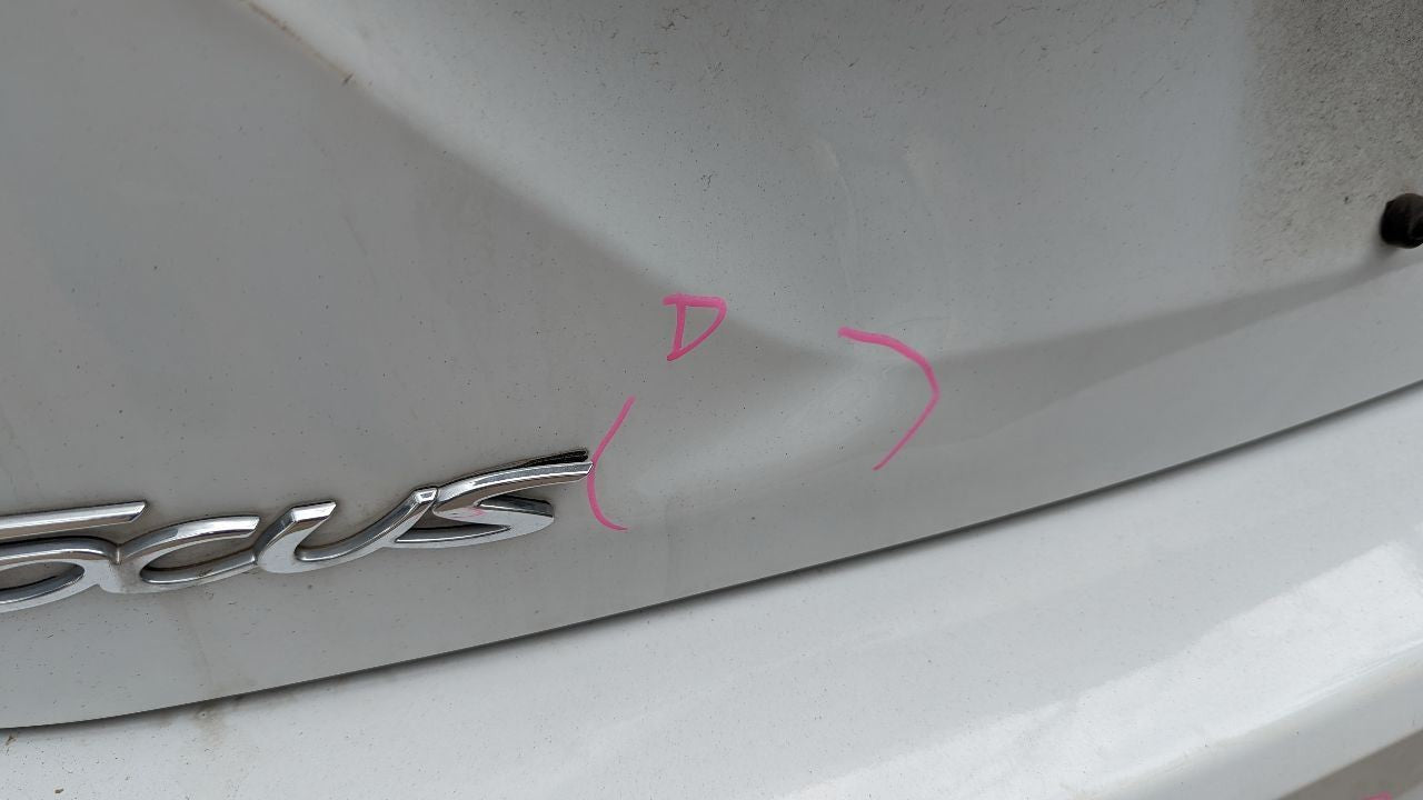 2012-2014 Ford Focus Hatch Tailgate Liftgate Deck Lid YZ / PNYW30 Oxford White
