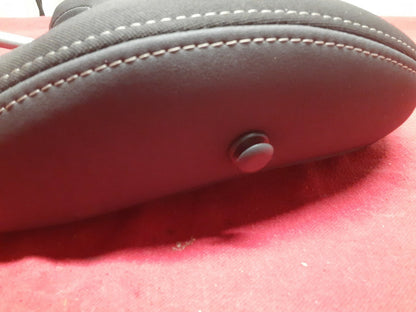 2006 2007 2008 Volvo S40 FRONT RIGHT PASSENGER Headrest Cloth Black Gray Stitch
