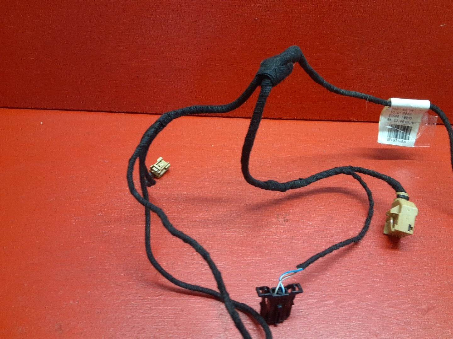 2007 Audi A4 Quattro Right Left Rear Door Complete Harness 8E0-971-693-L