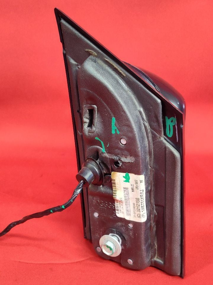 2008-2020 Chrysler Dodge Van LEFT DRIVER Heated Door Mirror PXR Black Onyx