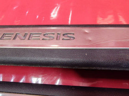 2013-2016 Genesis Coupe ILLUMINATED Scuff Boards Kick Plate Set w/ Inserts