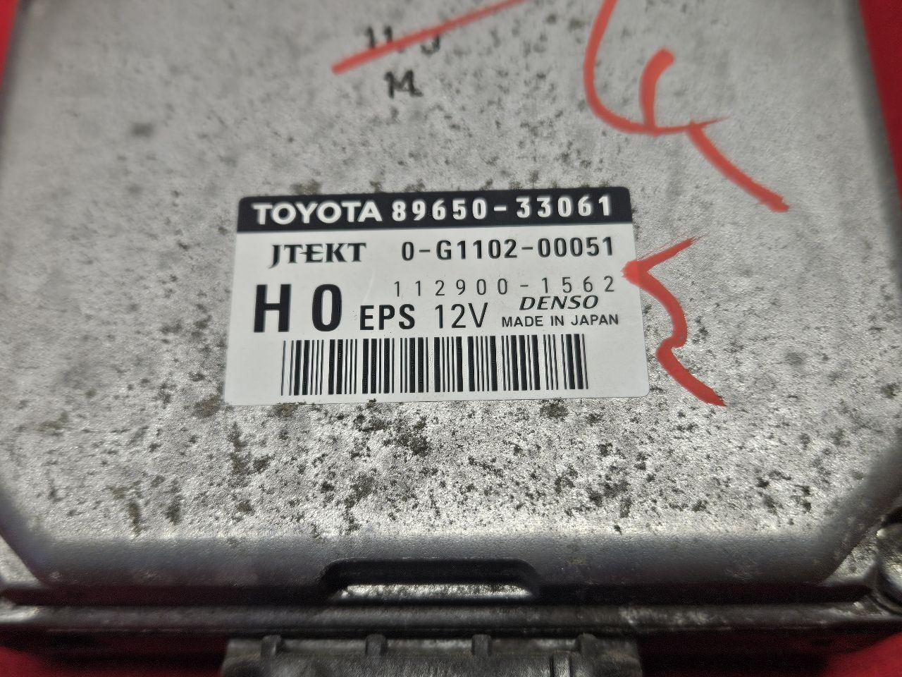 2008 2008 2009 Toyota Camry HYBRID Power Steering Control Module 89650-33061