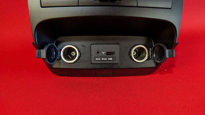 2011 Kia Sorento Center Dash Auxiliary USB Port Dual 12v Plug Trim Bezel Black